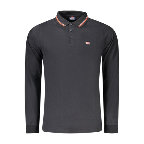 Norway 1963 Black Cotton Men Polo Shirt-Norway 1963-3XL-Urbanheer