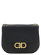 Ferragamo North-south Double Gancini Crossbody Bag