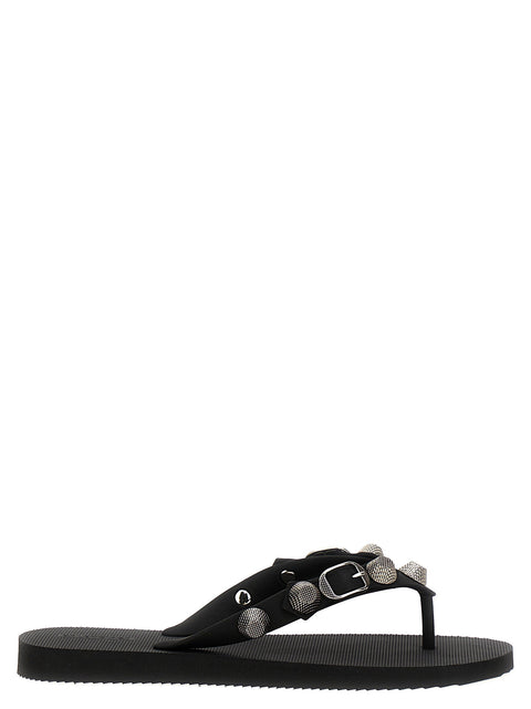 Balenciaga Holiday Capsule Cagole Thong Sandals