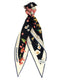 Ferragamo Primavera Print Diamond Scarf