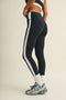 Side Contrast Block Legging