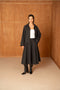 Utility Short Jacket with Lapels That Can Be Turned Up Into A Stand-Up Collar