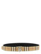 Burberry Logo Buckle Reversible Belt