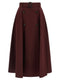 Burberry Gabardine Trench Coat Skirt
