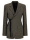 Balenciaga Wrap Tailored Blazer