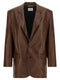 Saint Laurent Leather Blazer