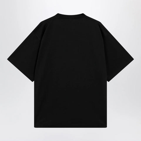 Balenciaga Holiday graphic print cotton T-shirt in black