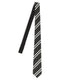 Saint Laurent Jacquard Diagonal Striped Tie
