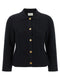 Saint Laurent Cassandre Medallion Cardigan