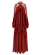 Alberta Ferretti Ruffle Dress