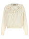 Alberta Ferretti Embroidered Flower Sweater