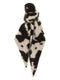 Guest In Residence Grizzly Cowhide Scarf