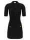 Elisabetta Franchi Scarf Dress