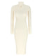 Elisabetta Franchi Ribbed Knit Dress