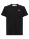 Comme Des Garçons Play Heart Patch T-shirt