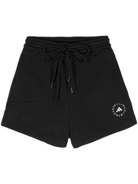 Adidas By Stella McCartney Logo cotton shorts