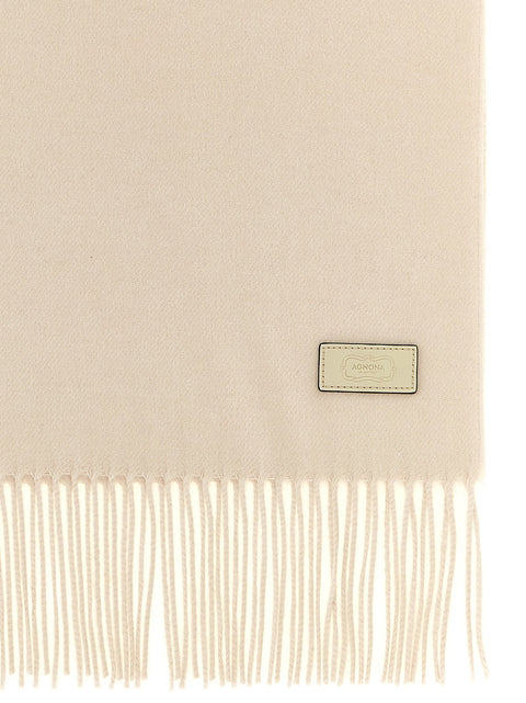 Agnona Silk And Cashmere Scarf