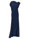 Alberta Ferretti Draped Asymmetrical Dress