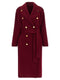 Alberta Ferretti Long Wool Coat