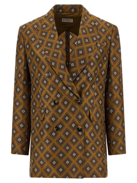 Alberto Biani Tie-print Blazer