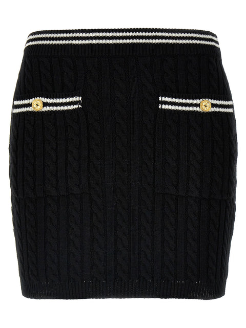 Alessandra Rich Braided Skirt