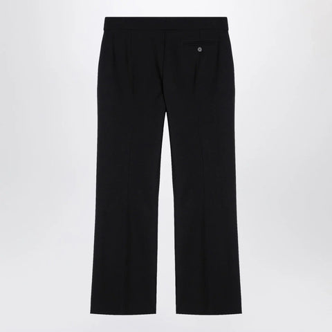Alexander McQueen Black tailored trousers in wool