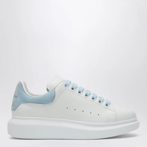 Alexander McQueen Oversize Sneakers white/powder blue