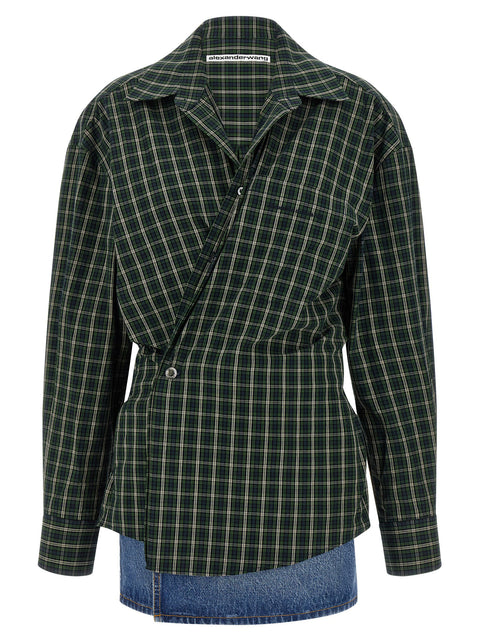 Alexander Wang Wallet Shirt Dress