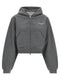 Alexander Wang Zip-up Hoodie Sweatshirt