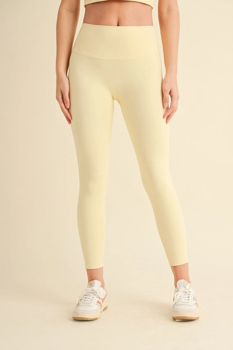 Aligned Performance High-Rise Lemon-Leggings-KIMBERLY C-S-Lemon-Urbanheer