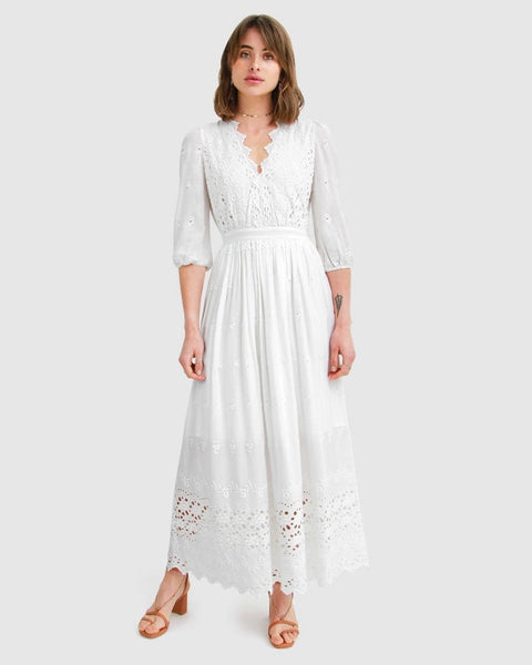All Eyes On Me Midi Dress-Dress-Belle & Bloom-S-Urbanheer