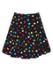 All Over Heart Print Skort