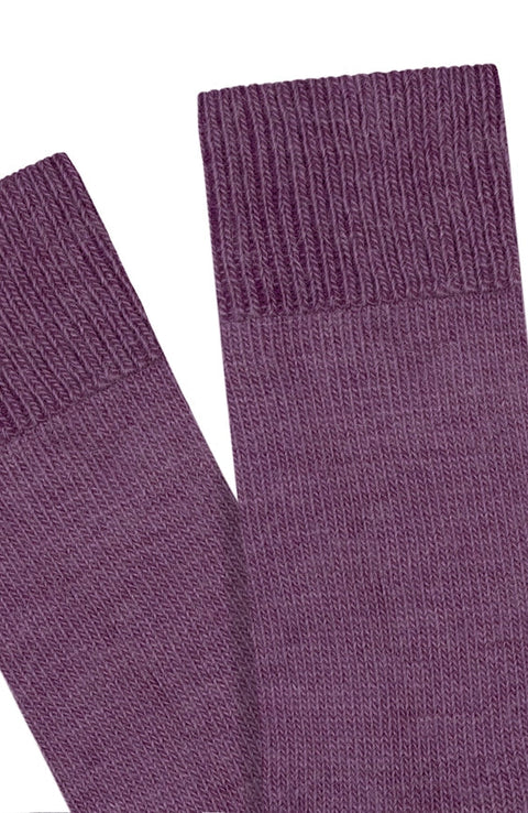 Alpaca Everyday Socks Purple-Socks-Paul James Knitwear-4-7-Urbanheer