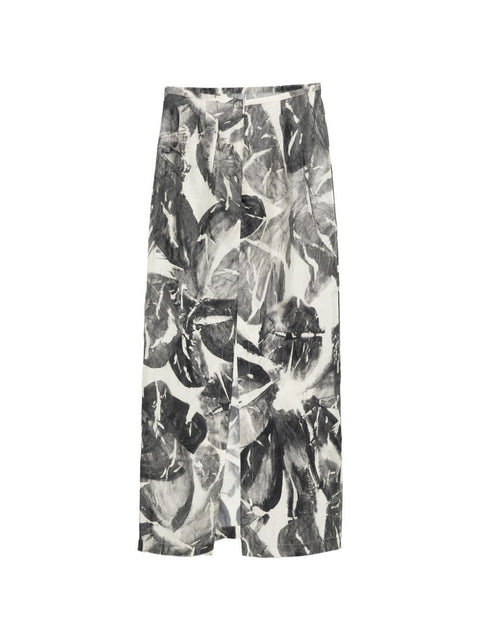 Alysi Silk long skirt