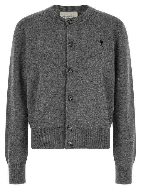 Ami Paris Ami De Coeur Cardigan