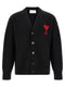 Ami Paris Ami De Coeur Cardigan