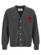 Ami Paris Ami De Coeur Cardigan