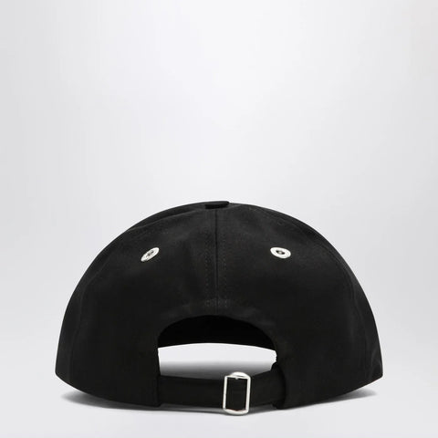 Ami Paris Black baseball cap with logo