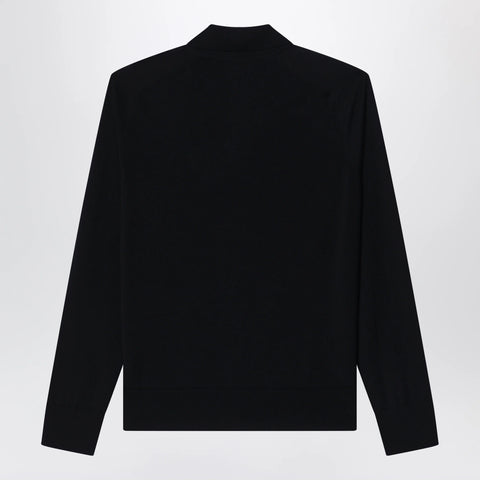 Ami Paris Black wool cardigan