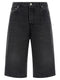 Ami Paris Denim Bermuda Shorts