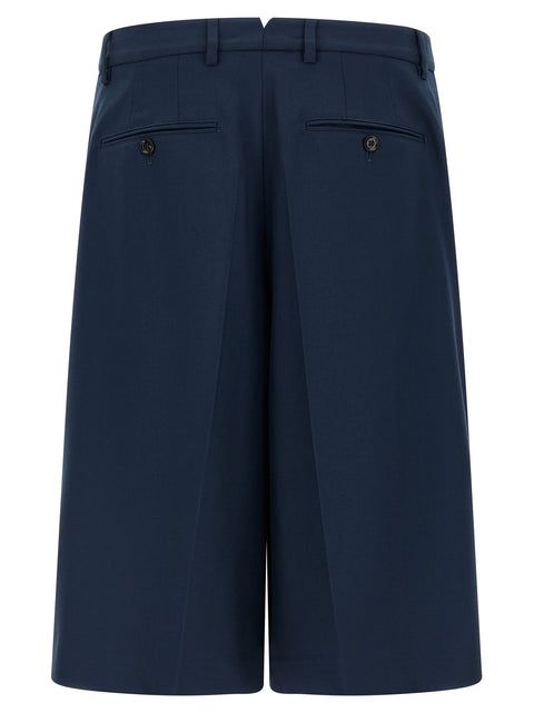 Ami Paris Fresh Wool Bermuda Shorts