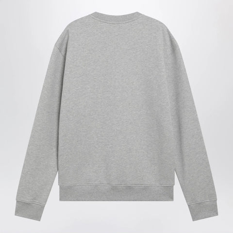 Ami Paris Grey Ami de Coeur cotton sweatshirt