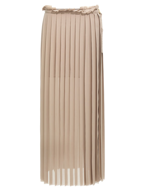 Ami Paris Pleated Skirt