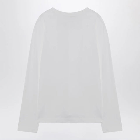 Ami Paris White Ami De Coeur sweater