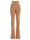 AndreĀdamo Cut Out Pants With Lacing