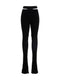 AndreĀdamo Ribbed Flared Trousers