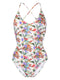 Anjuna Mara printed one piece swimsuit