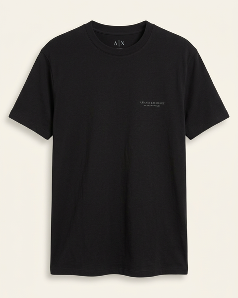 Armani Exchange T-shirt Milano New York - Black