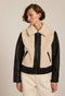 Astor Faux Shearling and Leather Jacket
