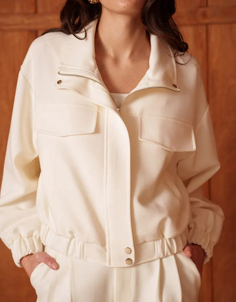Aura High-Neck Bomber
